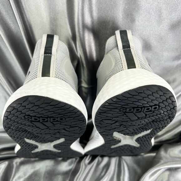 Adidas Mens Edge Gameday EG1444 Gray Black Running Shoes Sneakers Size 6.5 US/39 - Picture 13 of 17